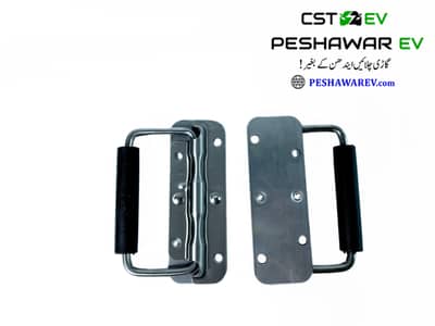Heavy-Duty Iron Battery Carry Handle Pair | Battery Lifting Handles