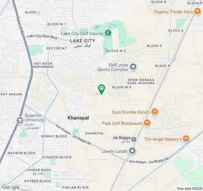 5 Marla Residential Plot For Sale In Lake City Lahore M7 Block C4 | Prime Location