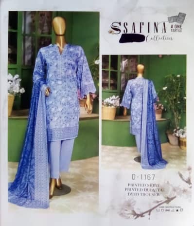 Bin Saeed Lawn 3pc