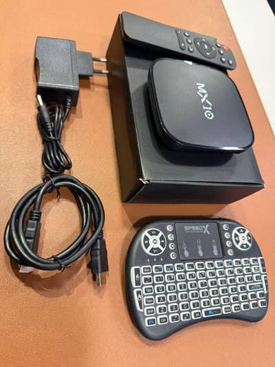 MX10 2GB 16GB Smart Android TV Box 8K With Mini Keyboard