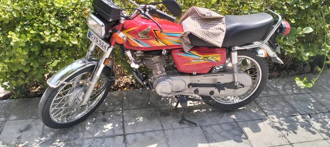Honda 125 Islamabad number dual sman ke sath
