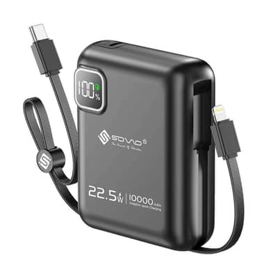 woreless sovo robo 10000 mah Powerbank digital display