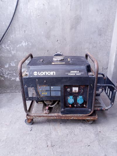 Used loncin generator