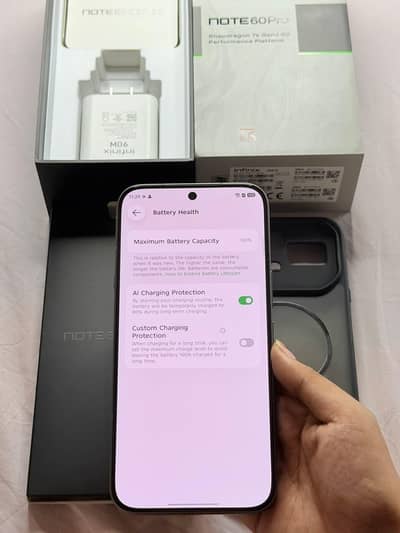 infinix note 60 pro PTA approved with box