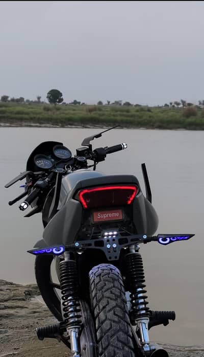 Yamaha ybr 2022 model fully modified brand new condition