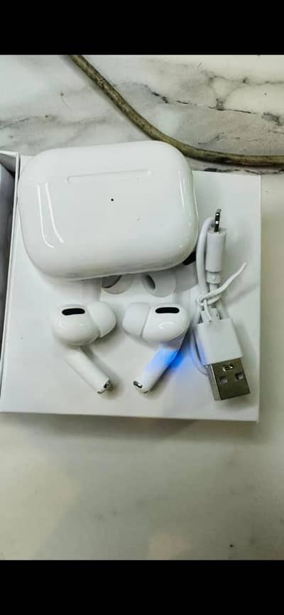 Airpods pro Bluetooth White colour fixed price box packed