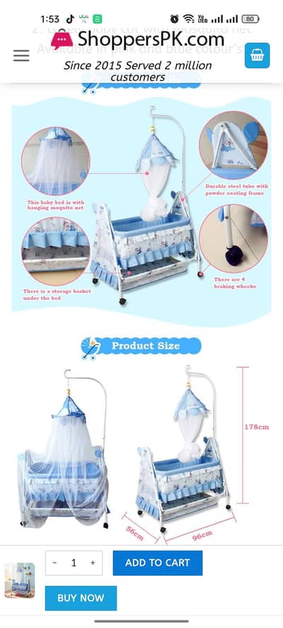 baby cot