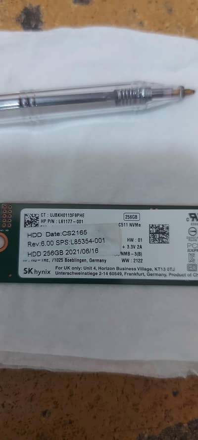 256ssd nvme 16gb ram ddr4