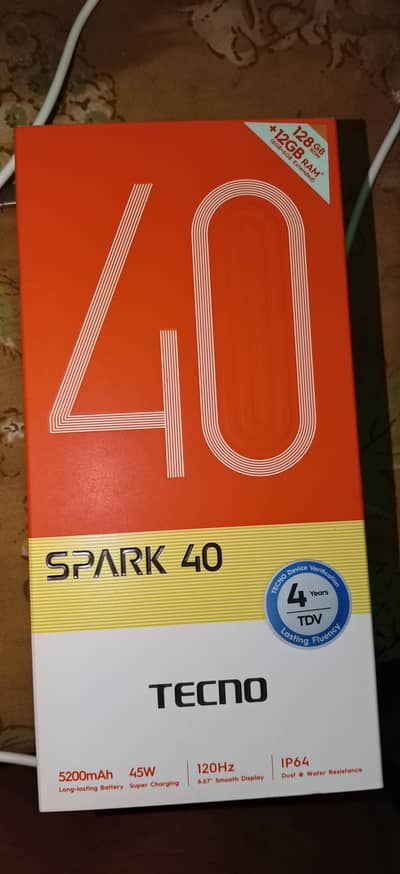 TECNO Spark 40 (6GB+6GB RAM / 128GB) – Like New | Warranty 2027