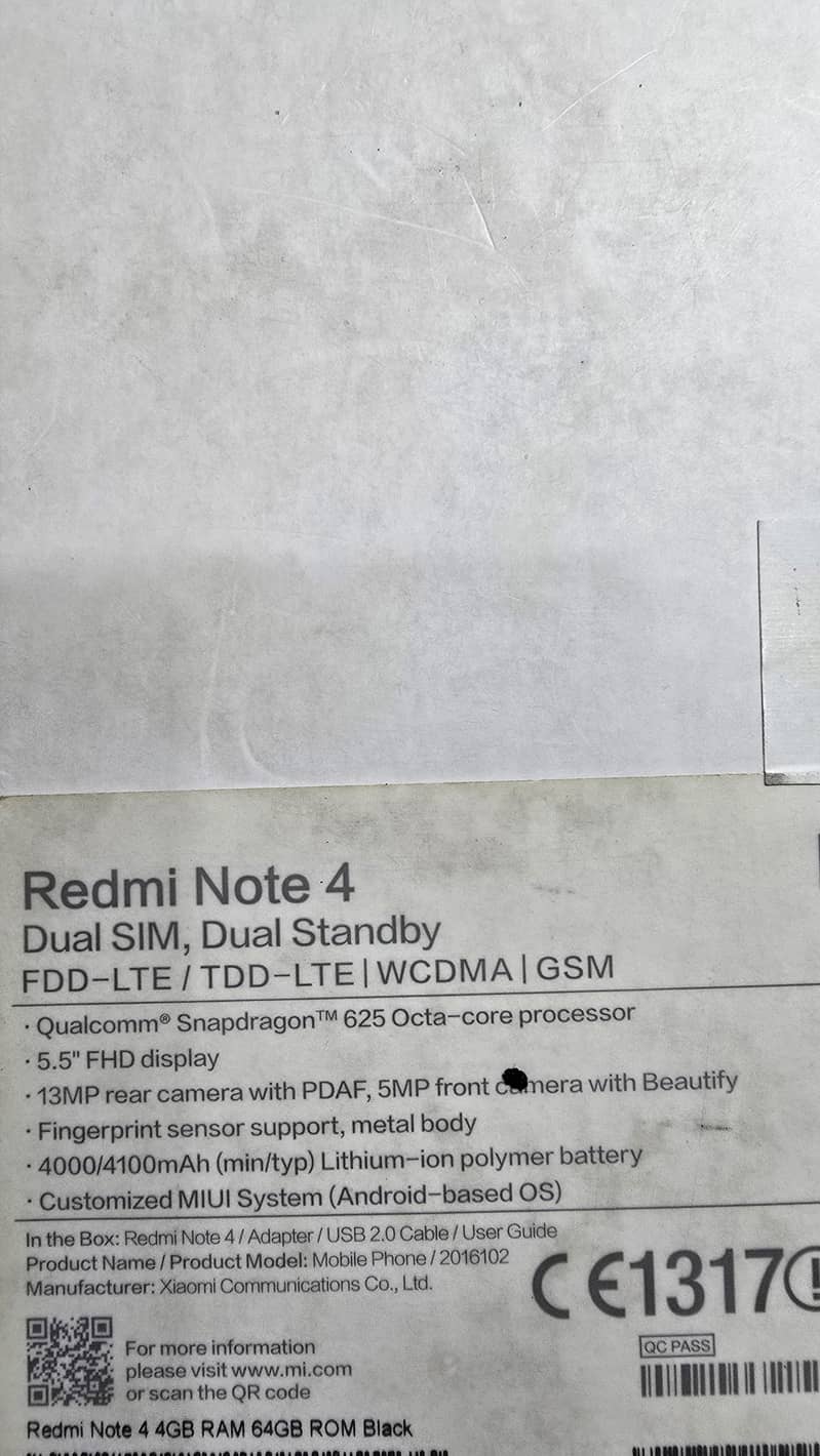 Xiaomi Redmi Note 4 2