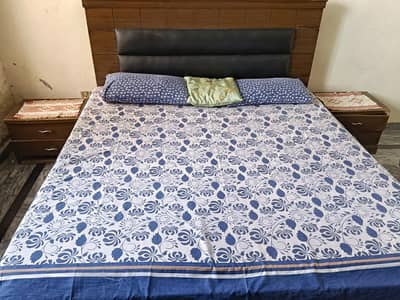 Double Bed with Strong Frame