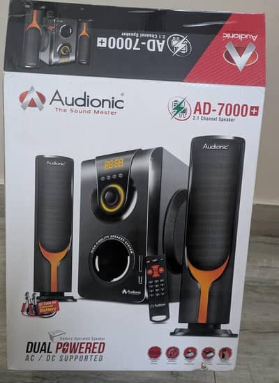 Audionic Speaker Dual Powered AC/DC