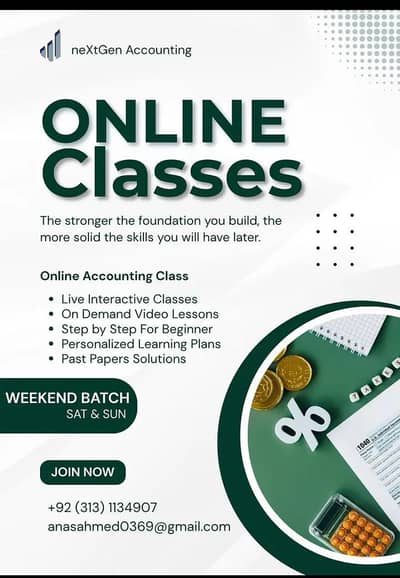 Online Accounting Classes by neXtGen Accounting