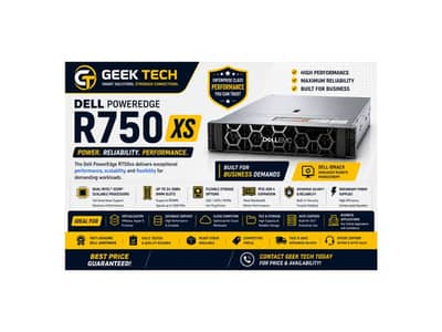 Dell PowerEdge R750xs Server | Dual Intel Xeon | Enterprise Rack Serv