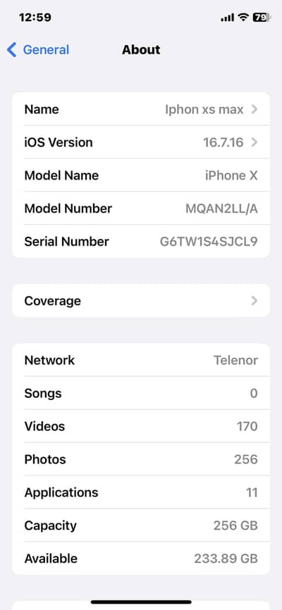 Apple iPhone X