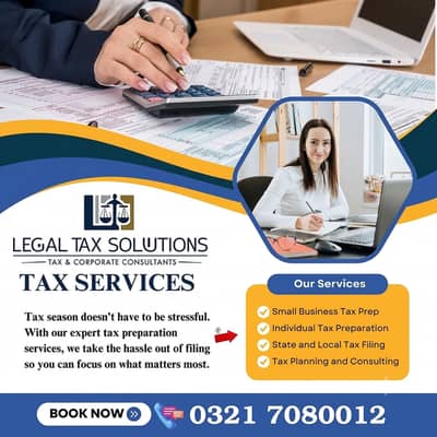 Filer, NTN, Company Registration, Private Limited SECP, FBR, SRP, PRA