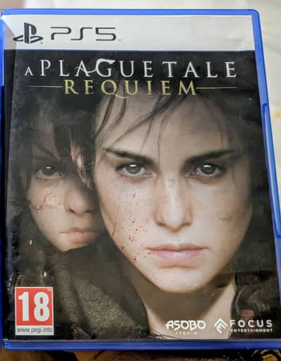 A Plague tale Reqeium PS5 Disk used