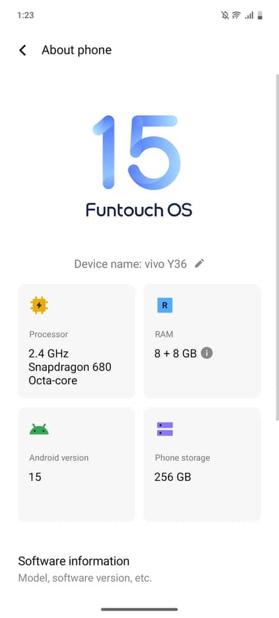 Vivo Y36