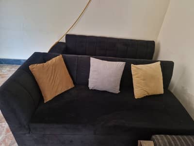6 seater L shape sofa set