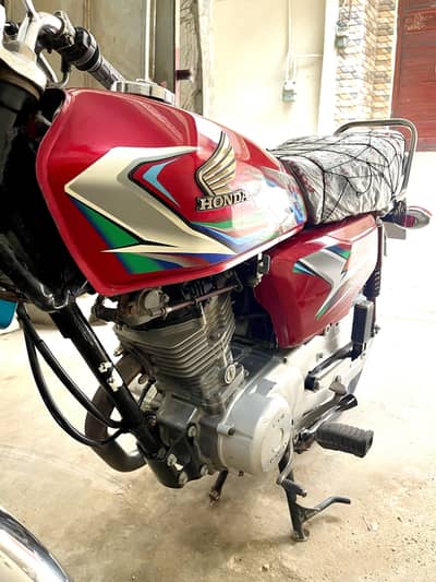 Honda CG 125 2023 Model 8 Month With Return File