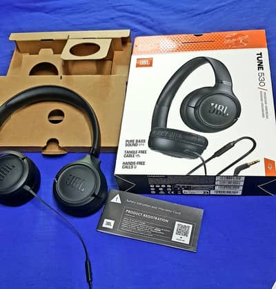 JBL original Headphones. model # tune530. can be verified from website