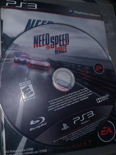 PS3 2 cd Need For Speed Rivals And All Stars