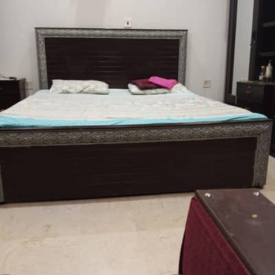 bed and sofa