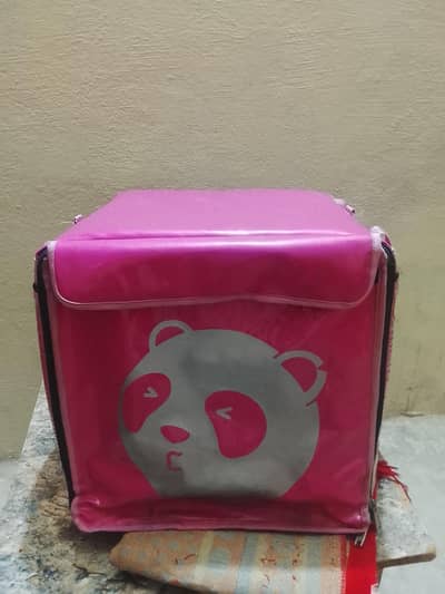 food panda delivery bag+shirt