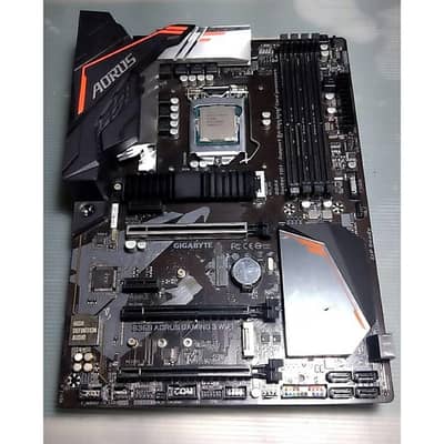 i5 8th gen + Gigabyte arous b360 gaming 3 wifi combo