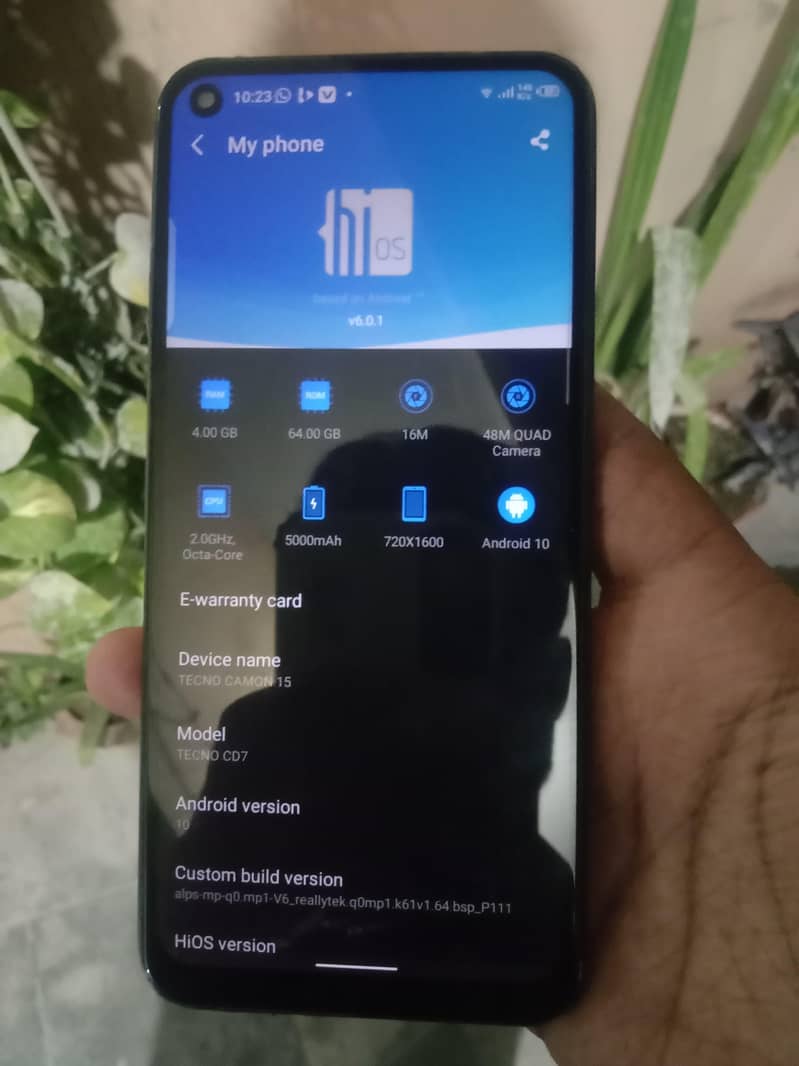 Tecno CAMON 15 5