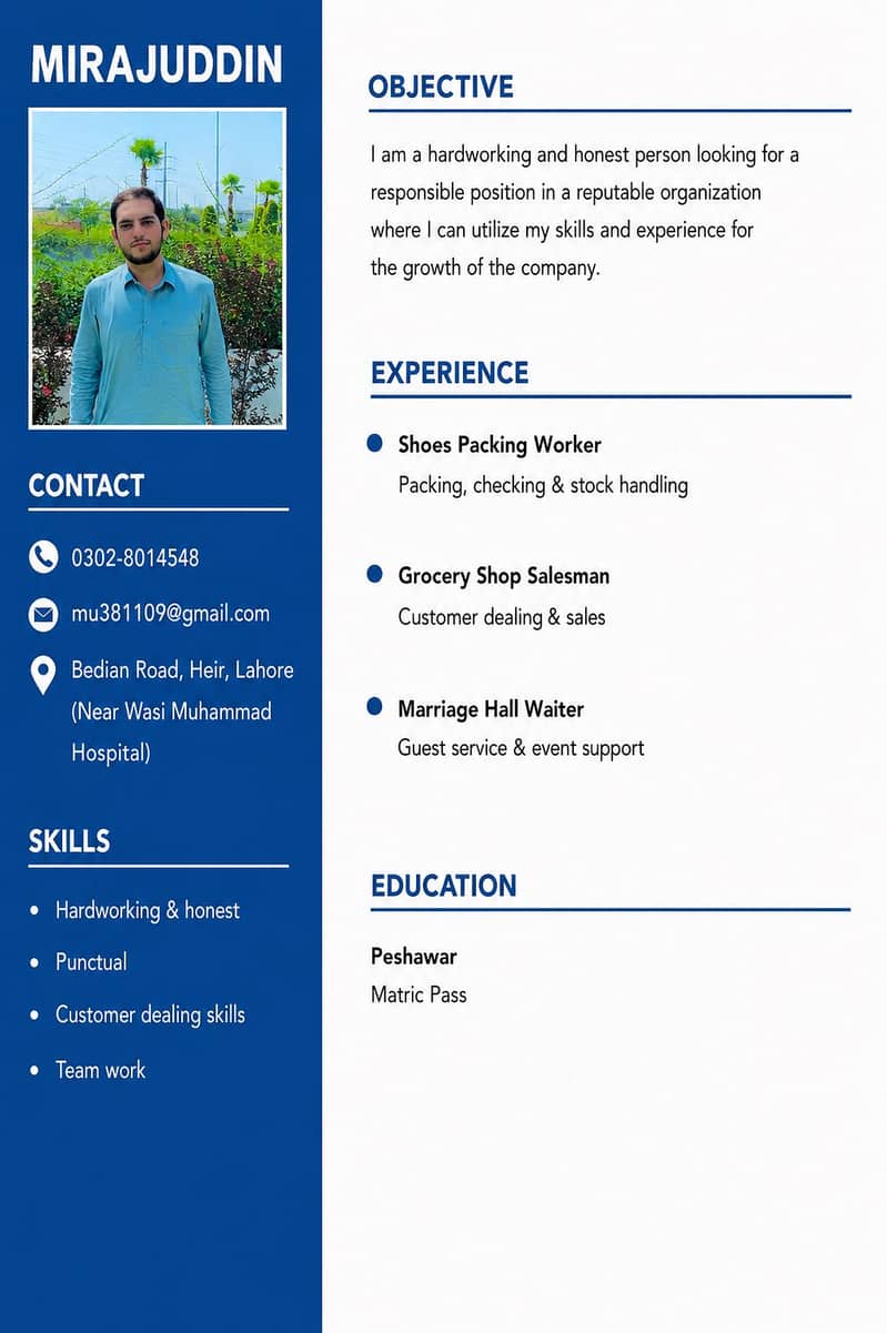 Hardworking General Worker 1