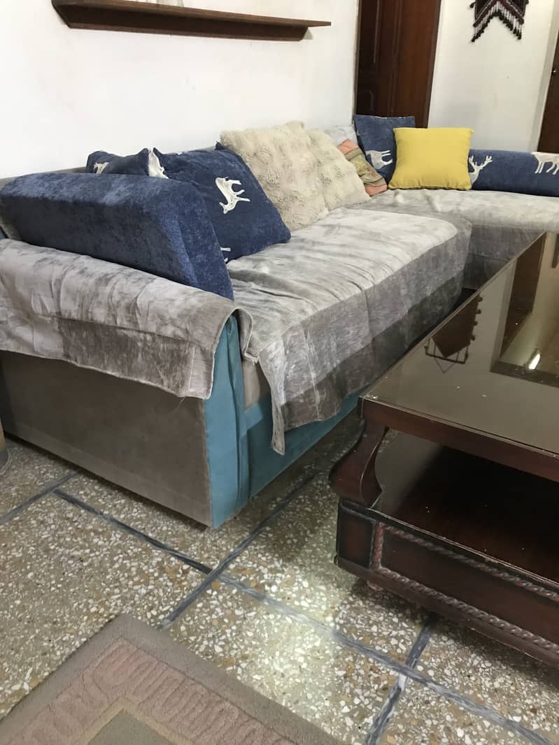 L- Shape Sofa 1