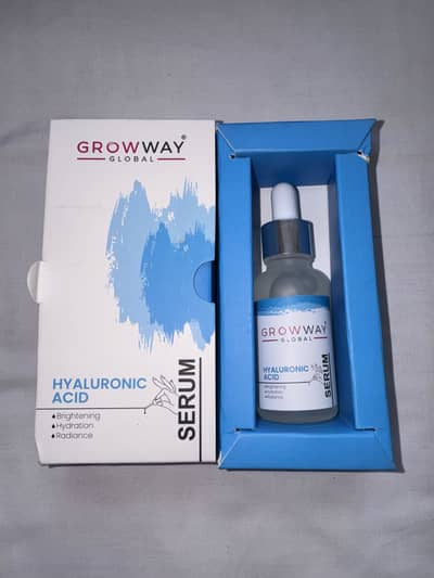 Growway Global Hyaluronic Acid Serum – Brand New & Original (30ml)