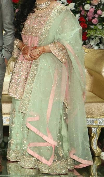 lehanga for walima wear
