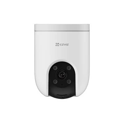 2 Ezviz H8c Pro 2K Pan & Tilt Wi-Fi Camera with 2 64GB memory card
