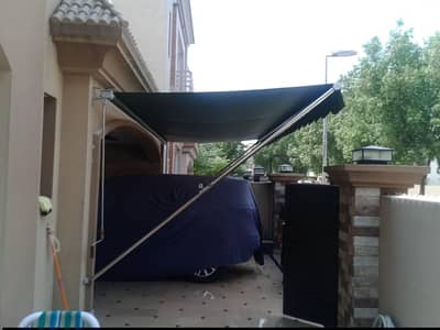 folding tarpal sun shad par saker fit with materials PVC