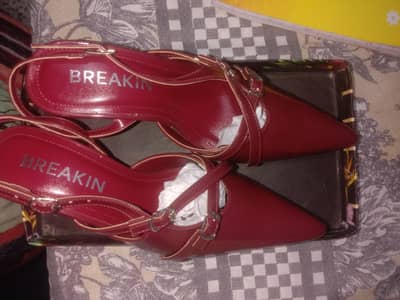 cherry red heels