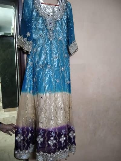 Bridal maxi and bridal sharara