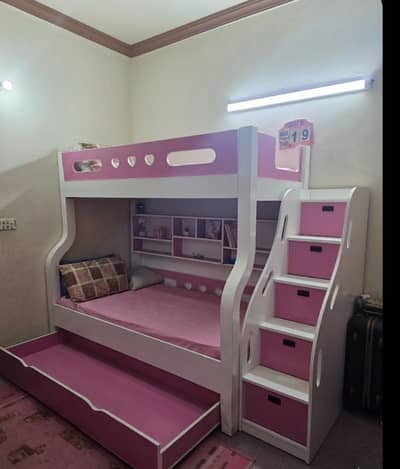 Bunk bed or dressing or stair cabins or 2 door almari