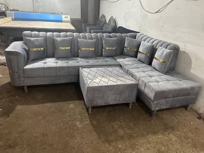 L shape sofa
