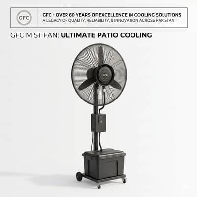 GFC Mist Fan for Sale – Excellent Condition