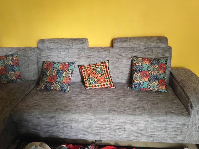 L shape sofa 1