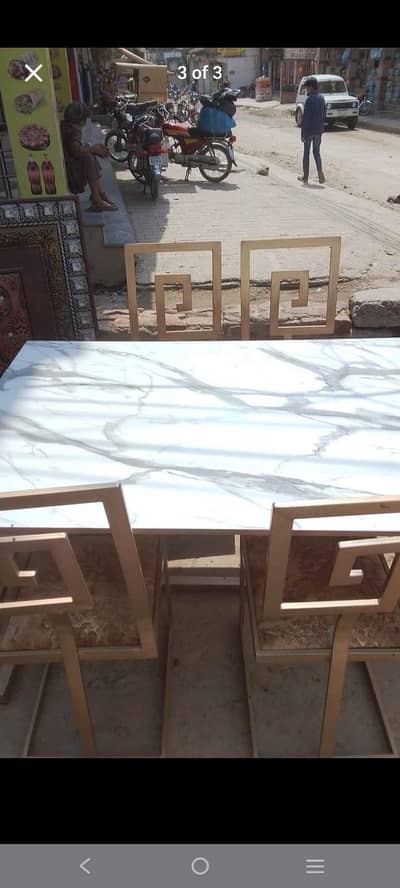 6 chair wala dining table new design