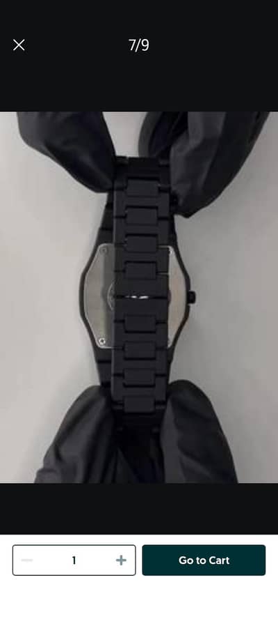 Curren Black Aura Arabic Dial Men's Watch – Premium Stainless Steel  N
