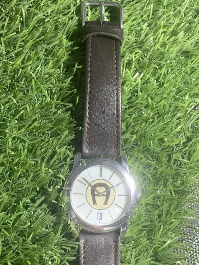 Original AIGNER Swiss Made Milano A14100 Leather Watch - Mardan