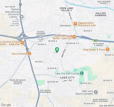 1 kanal residential plot for sale in lahore