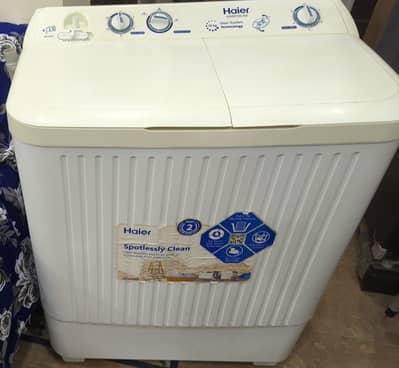 10 kg new Haier twin washing machine  0321 4214 165