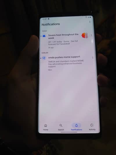 Samsung Mobile Note 9