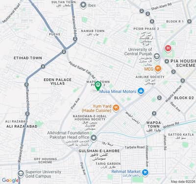 1 Kanal Corner residential plot for sale in lahore