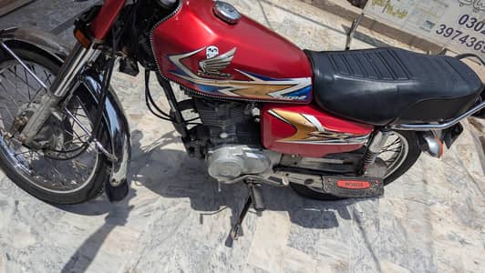 Honda CG125 all ok 2no tyar new document ok biometric available